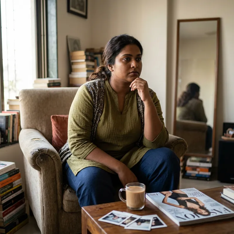 Indian Model's Journey Through Extreme Weight Gain