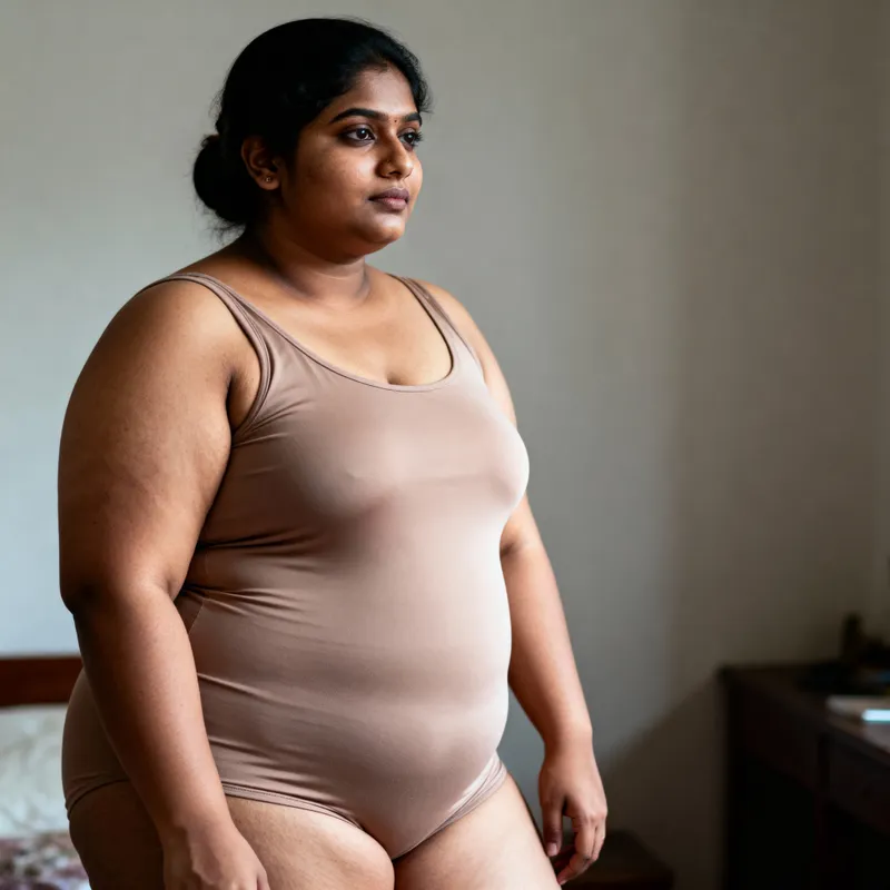 Indian Model's Journey Through Extreme Weight Gain