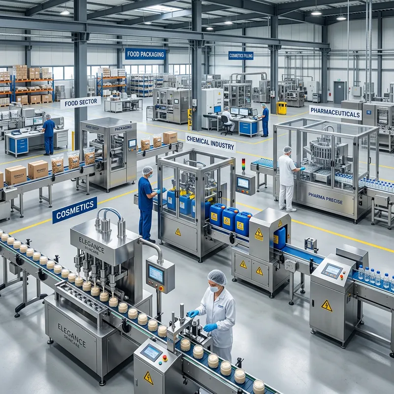 Efficient Industrial Filling & Packaging Equipment Solutions Efficient Industrial Filling & Packaging Equipment Solutions