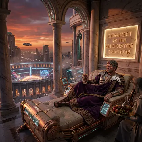 Comfort of the Gladiator Emperor