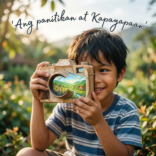 Book-Camera: A Child's Vision of Peaceful Futures