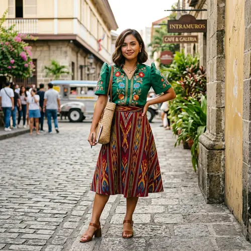 Modern Filipina Woman: Traditional & Contemporary Fashion