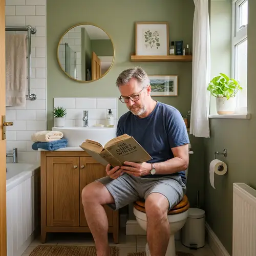 Relaxing Bathroom Reading: A Cozy Escape