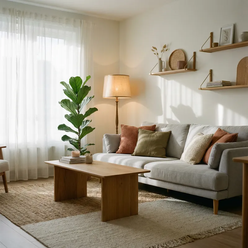 Cozy Scandinavian Living Room Design Ideas