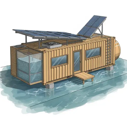 Sustainable Container Home Architecture Project