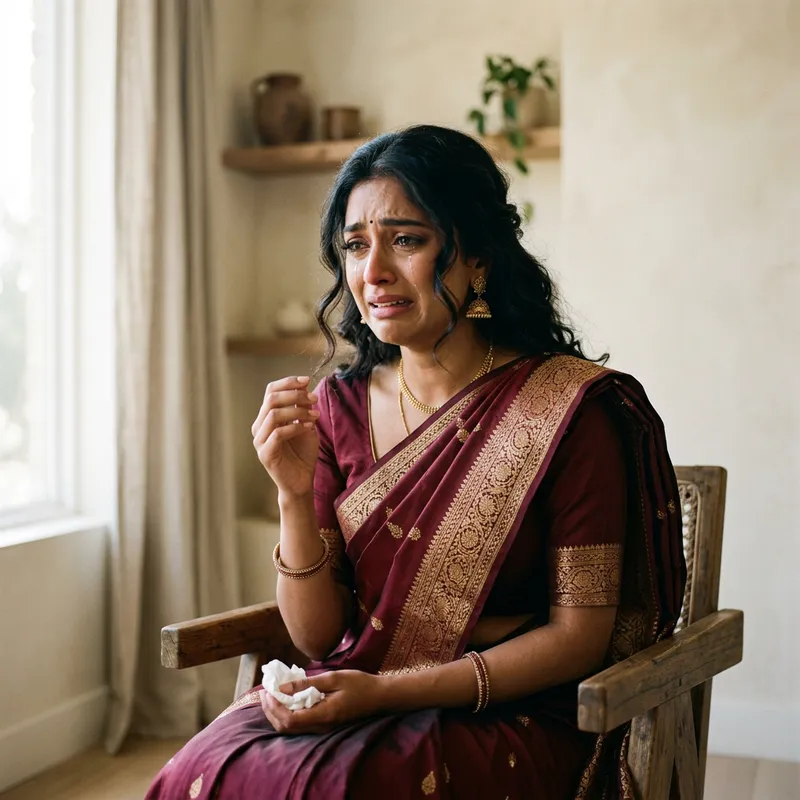 Beautiful South Asian Woman | Emotionally Expressive