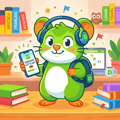Brightly Colored Smart Mouse Inspired by Duolingo Owl