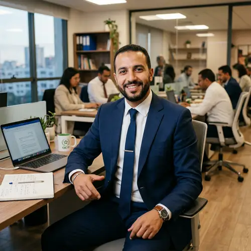 Stylish Moroccan Man in Tailored Suit