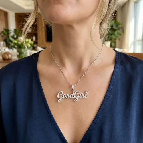 GoodGirl Diamond Pendant – Elegant Jewelry