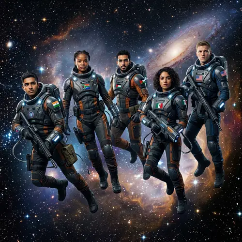 Young Guards in Outer Space - Diversity in Zero-Gravity Environment