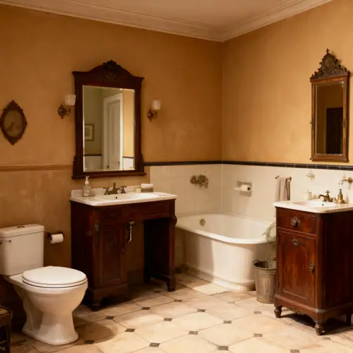 Vintage Style Bathroom Transformation Ideas