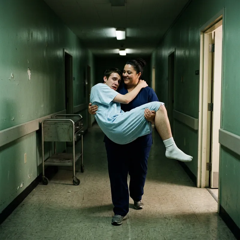 Terrified Patient Rescued by Stunning Nurse