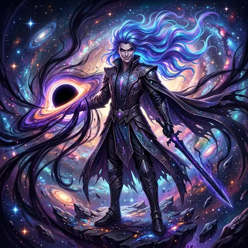 Odyssey Kayn League of Legends - Cosmic Anti-Hero Art