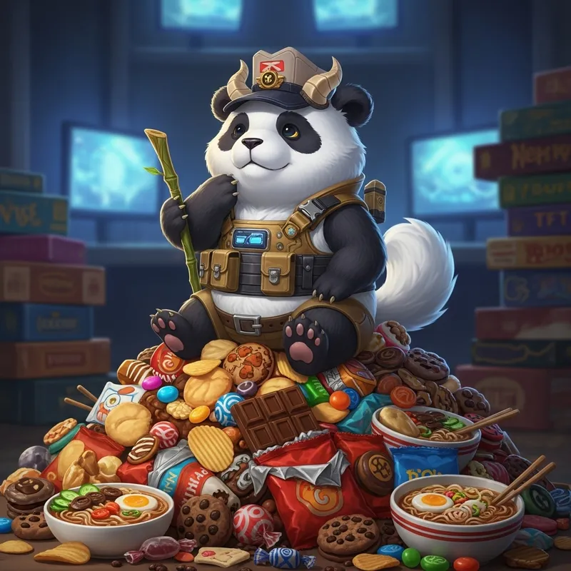 Panda Poro Tactician - TFT League of Legends