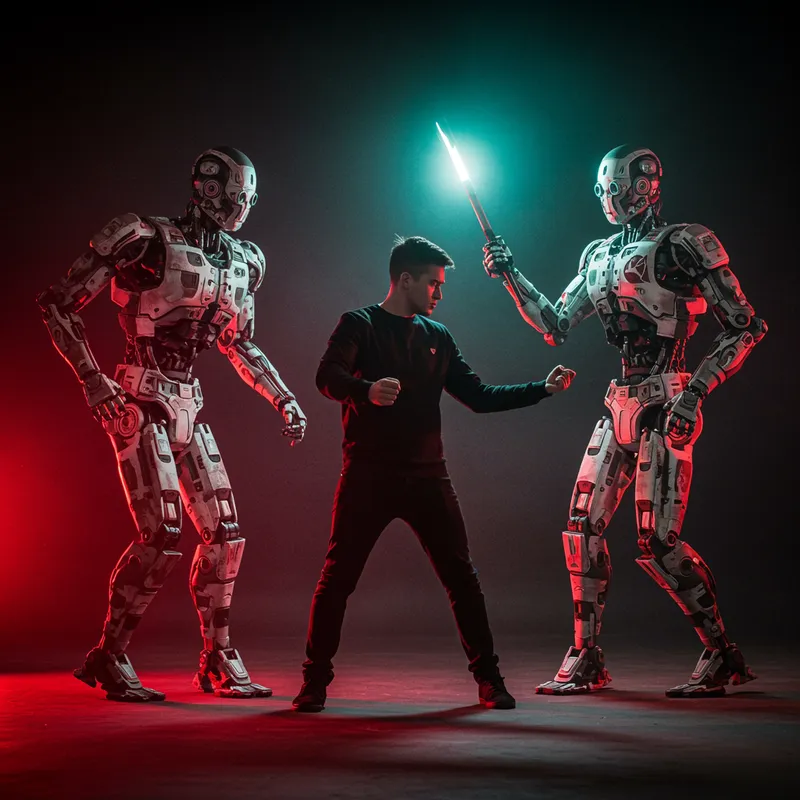 My Photo Fighting Robots