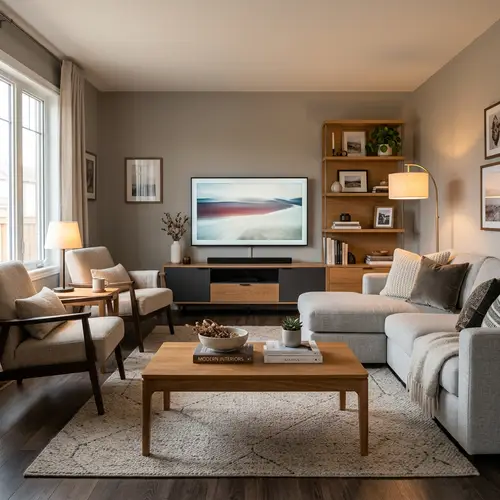 Modern Living Room Setup: Chic and Cozy Designs