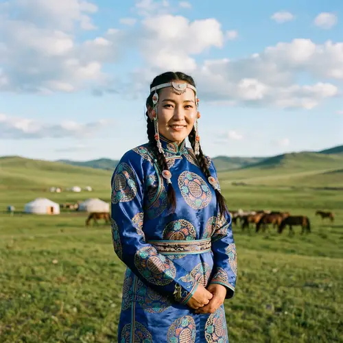 Stunning Mongolian Women: Beauty and Grace