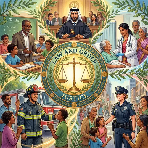 Respecting Authority and Diversity | Symbol of Justice & Equality