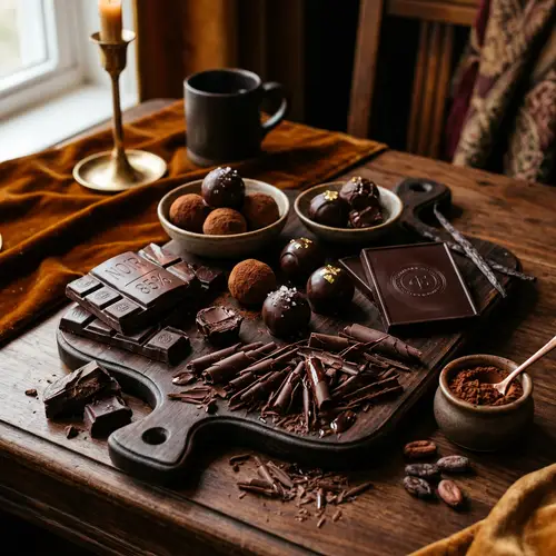 Indulge in Rich Dark Chocolate Delights | Gourmet Treats