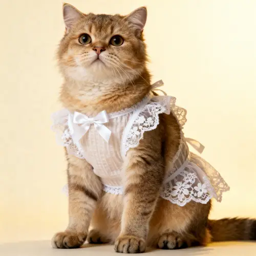 Adorable Cat in Lingerie | Unique Pet Fashion