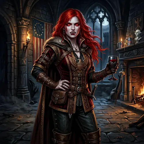 Triss Merigold Vampire Transformation: Stunning Artwork
