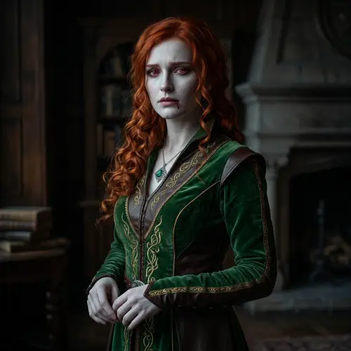 Triss Merigold Vampire Transformation | Epic Fantasy Sorceress