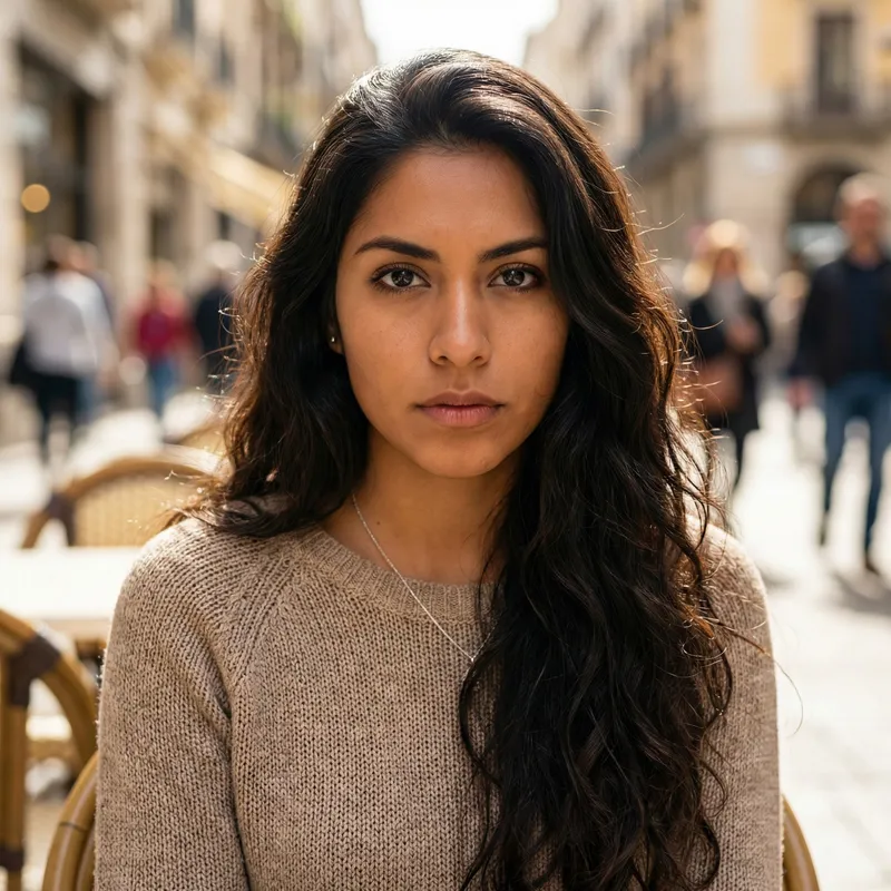 Young Morena Woman | Stunning 8K UHD Portrait Shot