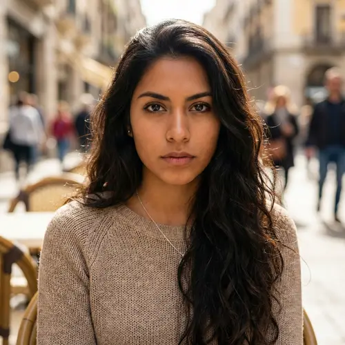 Young Latina Woman | Real-Life Exquisite 8K Image