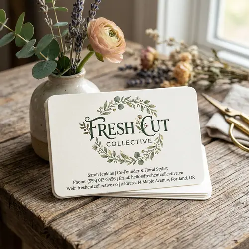Fresh Cut Collective - Stylish Business Cards