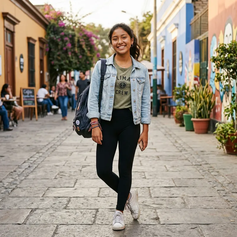 16-Year-Old Peruvian Girl with Asian-Inspired Features | Bright Smiles