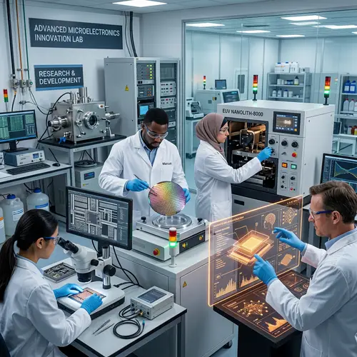 Microelectronics & Innovation Lab: Cutting-Edge Technology Scene