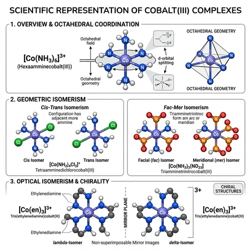 Cobalt(III) Complexes: Scientific Structures and Bonds