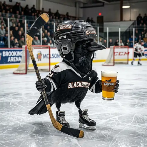Brookings Area Blackbirds: Crow Hockey Fans