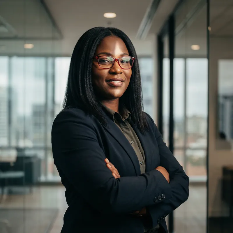 Powerful Black Businesswoman | Modern Office Diversity Powerful Black Businesswoman | Modern Office Diversity