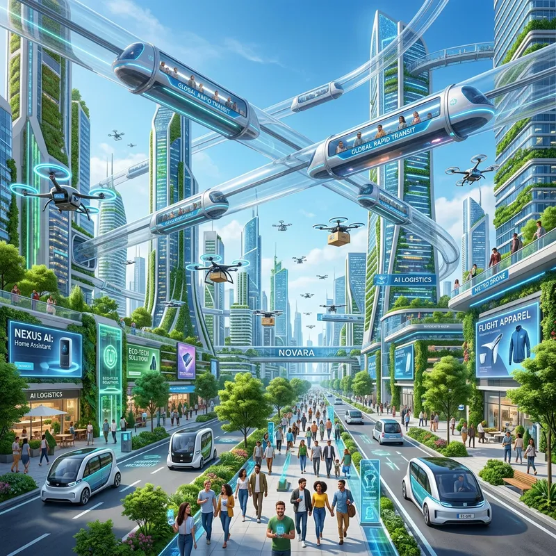 Futuristic Country: Technology and Sustainability United