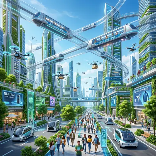 Futuristic Country: Technology and Sustainability United