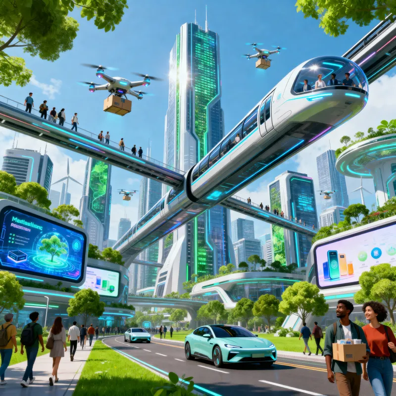 Futuristic Country: Technology and Sustainability United