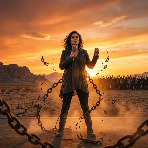 Empowering Image Inspired by Speechless Song Performance