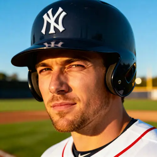 Random Male Baseball Player Headshot