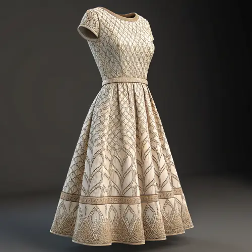 Dress Texturing Service - Custom Design