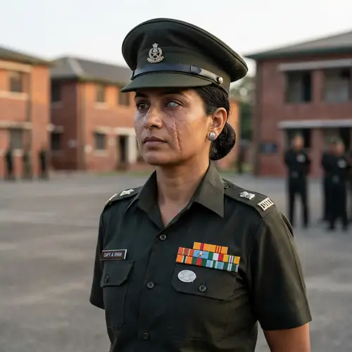 Brave Female War Heroine of South Asia