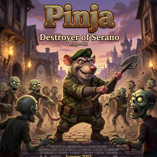 Pinja Movie Poster | Animation Studio Style