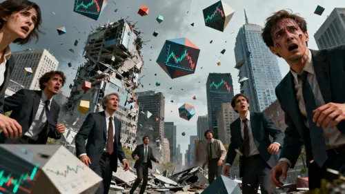 2008 Financial Crisis: Surreal Depiction