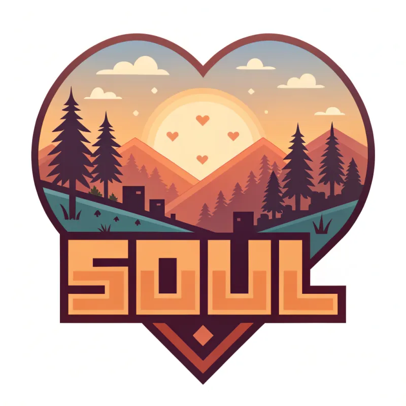 Minecrafty Logo with Soul - Unique Designs