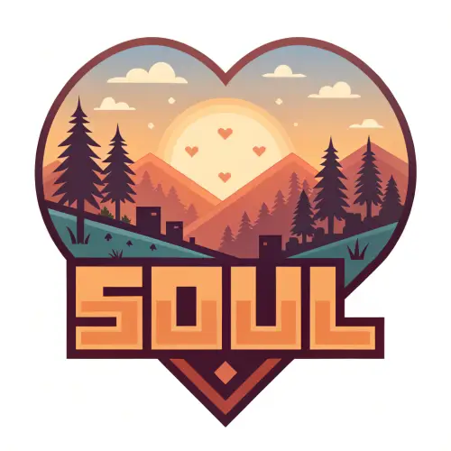 Minecrafty Logo with Soul - Unique Designs