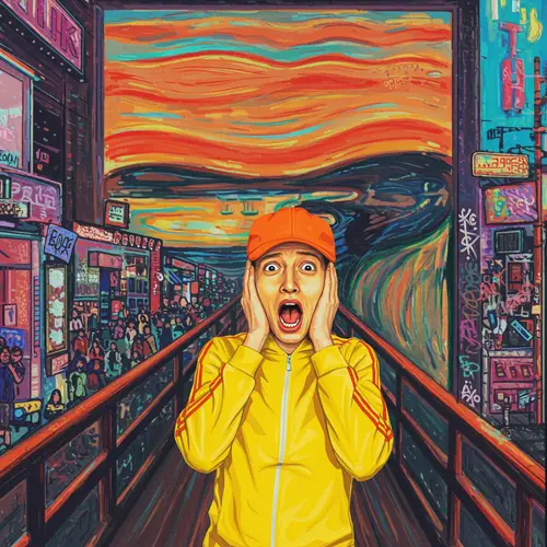 Scream Parody Artwork: A Unique Twist