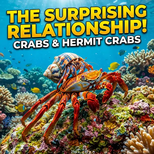 Crabs and Hermit Crabs: A Surprising Bond