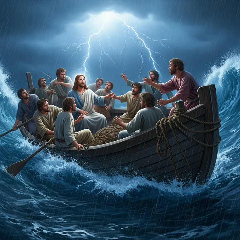 Jesus Calms the Storm: A Miraculous Journey