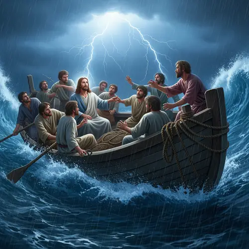 Jesus Calms the Storm: A Miraculous Journey