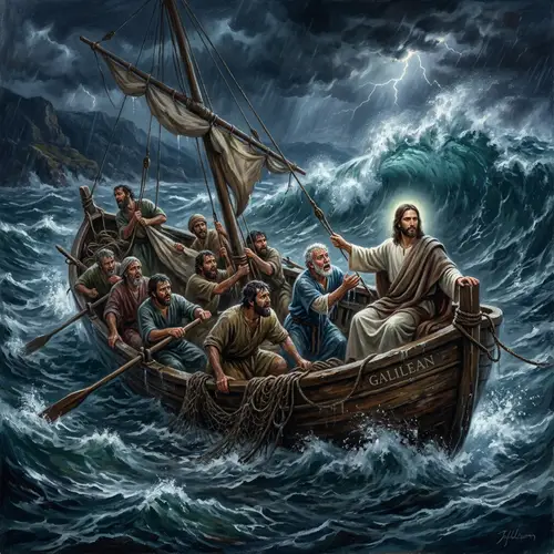Jesus Calms the Storm: A Miraculous Journey